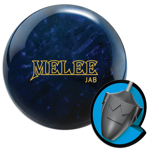 Brunswick Melee Jab Midnight Blue Bowling Ball